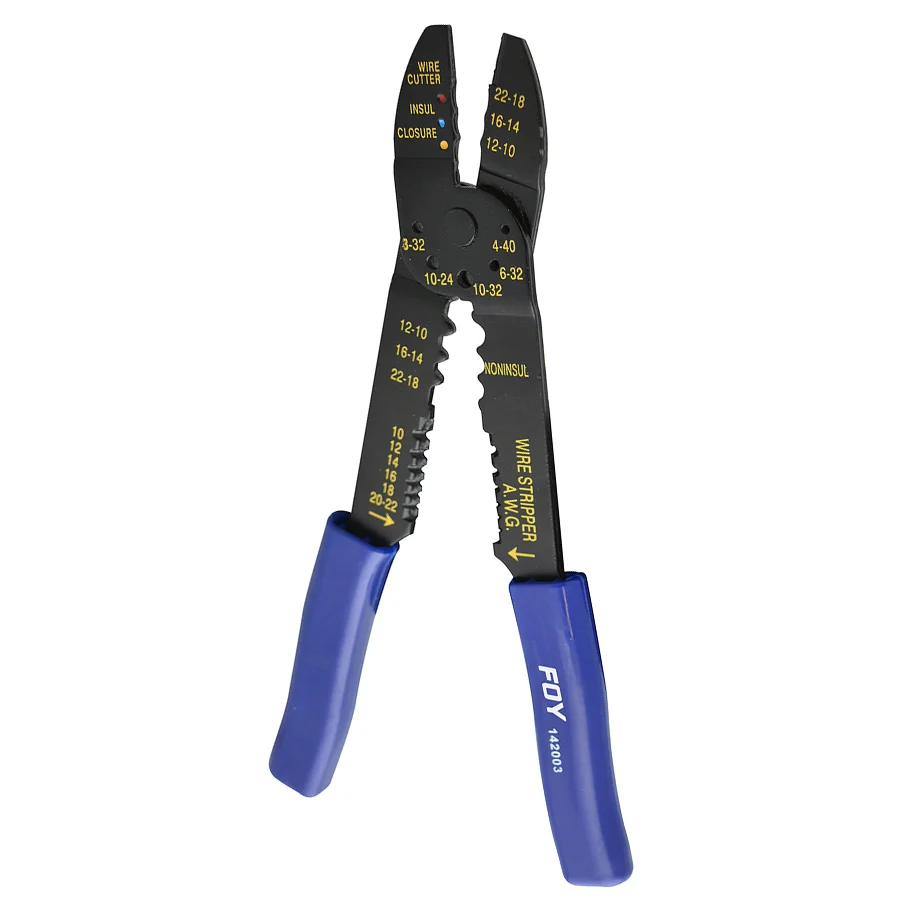 ALICATE PINZA PELACABLE 10-22 AWG 9" Surtek
