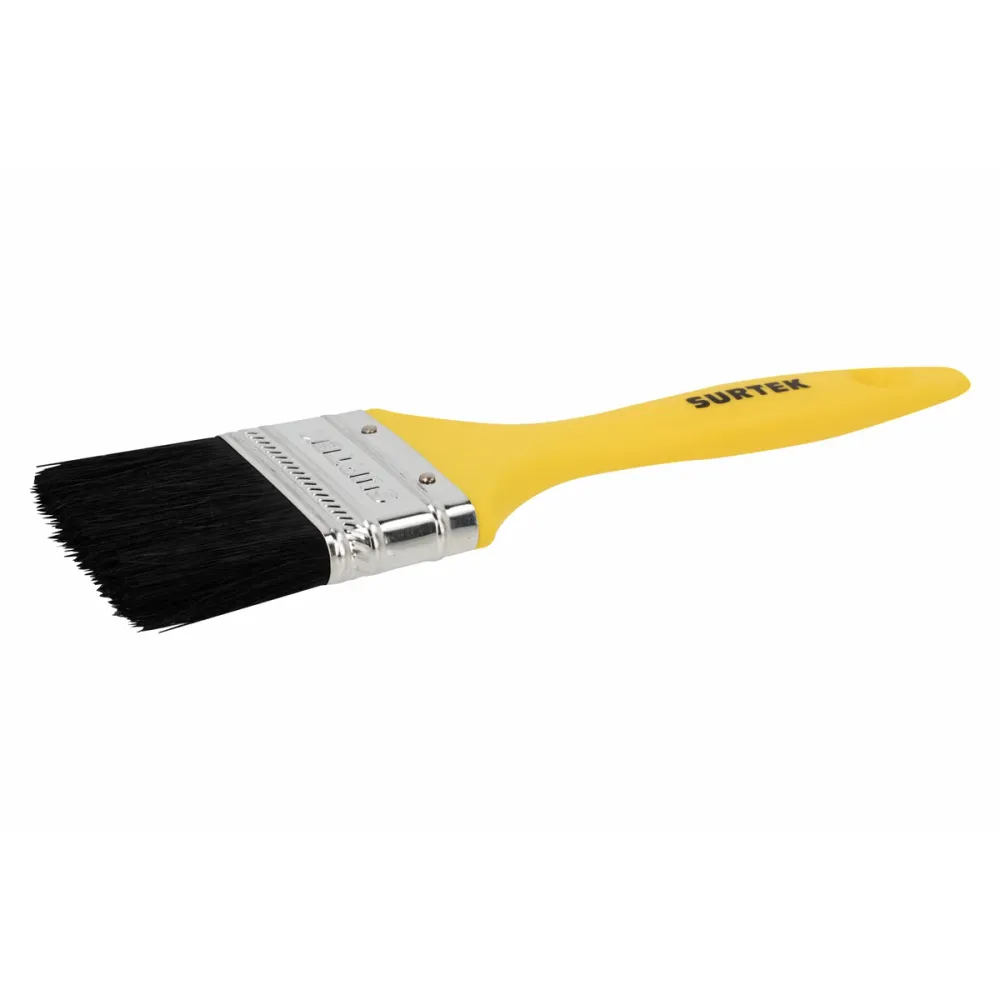 Brocha de cerdas naturales con mango plástico 2" Surtek