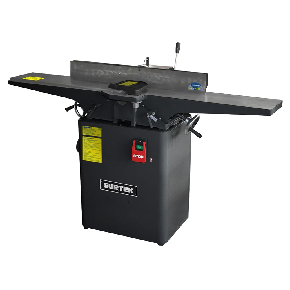 Canteadora 8" 1500 W 220 V, 5200 RPM con guí montada con ajuste de inclinación hasta 45° Surtek
