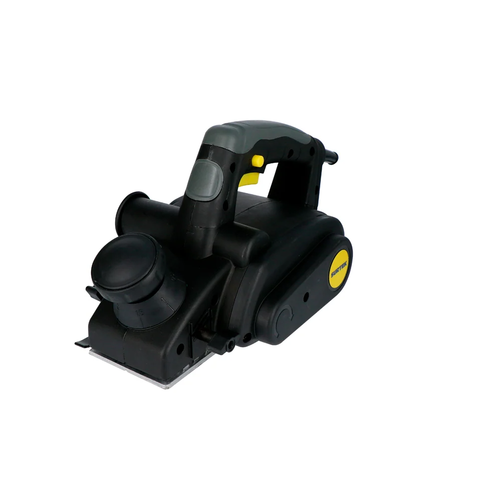 Cepillo eléctrico con perilla de ajuste de profundidad de 0 3 mm, 3-1/4", 800 W Surtek