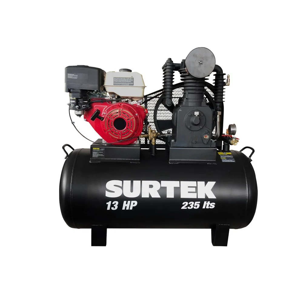 Compresor de aire gaso 235L, 115PSI, 13HP, 3600 rpm Surtek