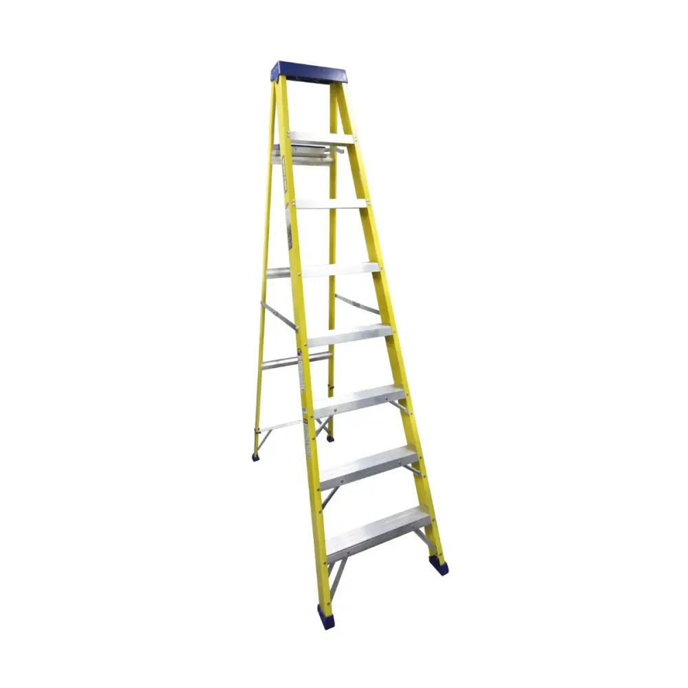 Escalera Tijera Fibra de Vidrio 7 Escalones Tipo 2 Surtek