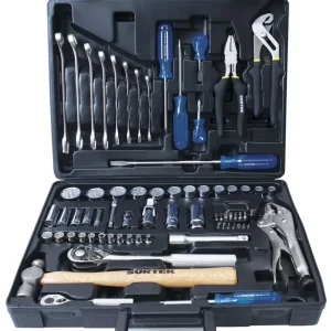 Juego Combinado De 70 Piezas Métricos Para Trabajos Profesionales, Surtek