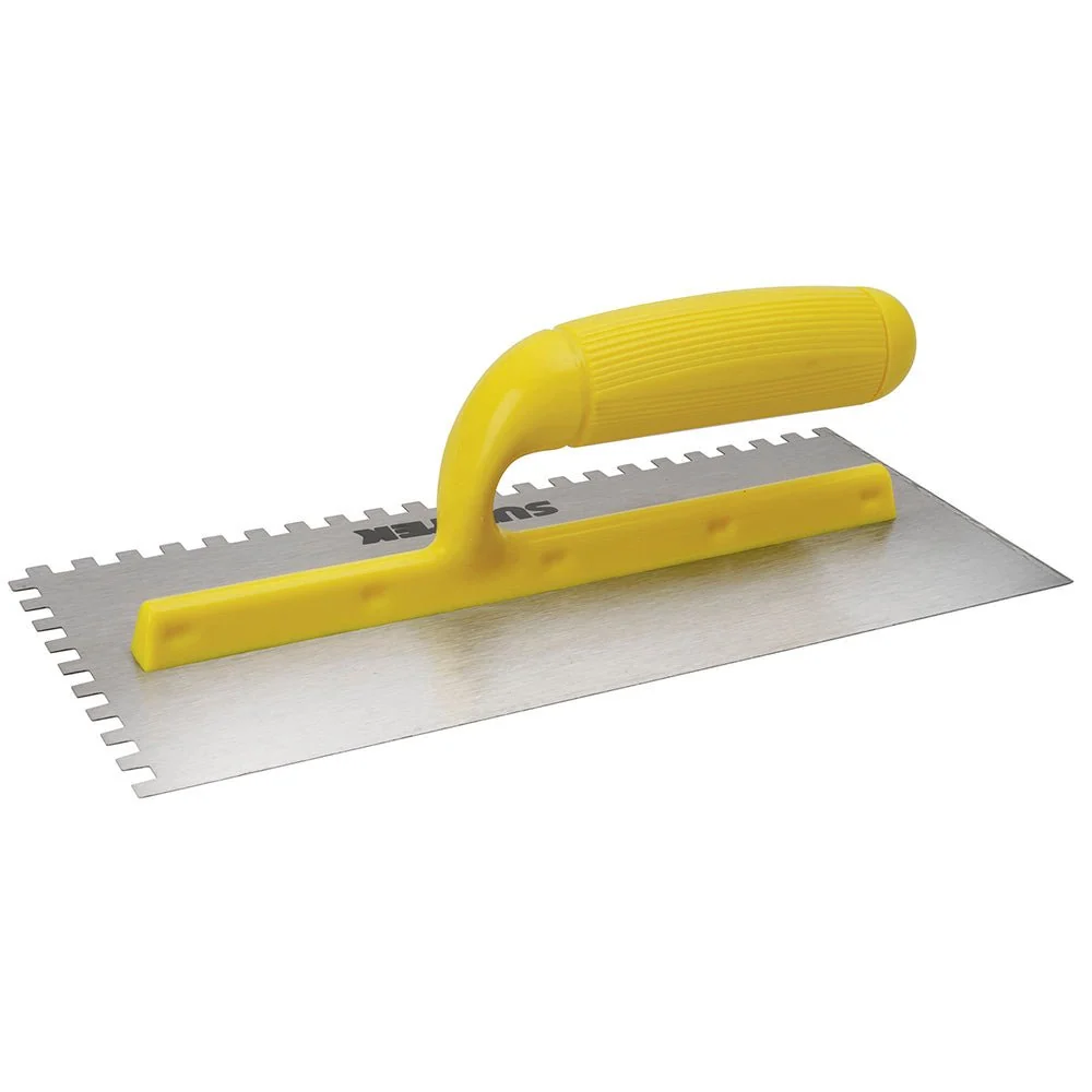 Llana 11x5" plástica dentada cuadrada Surtek.