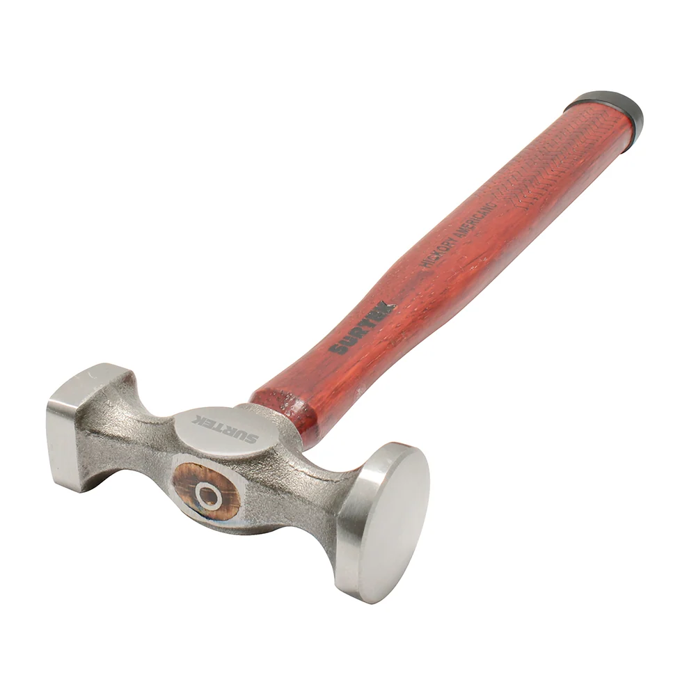 Martillo laminero plana-plana con mango de madera de 13", 11 oz Surtek