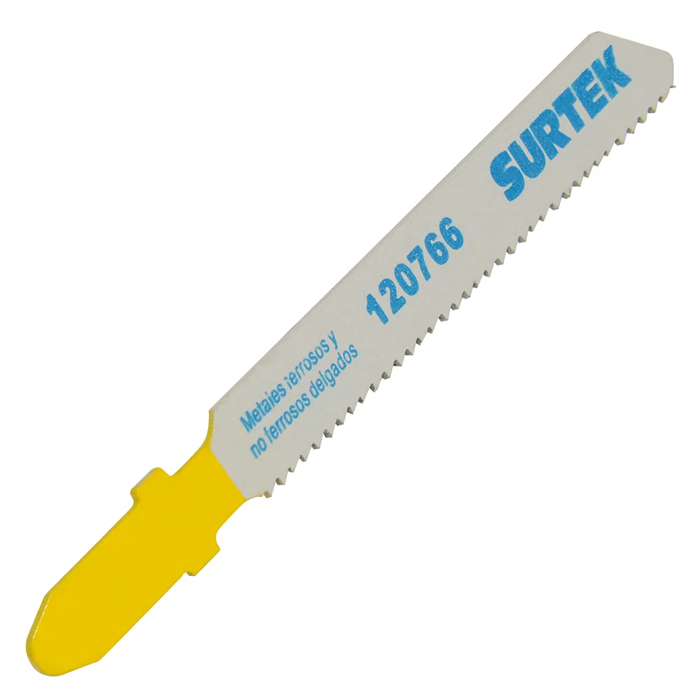 Segueta para sierra caladora 18 DPP, super fino, zanco T, 5 piezas Surtek