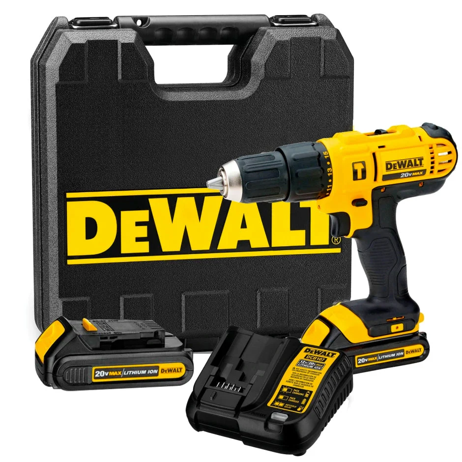 Taladro Inalámbrico Percutor 20V Dewalt