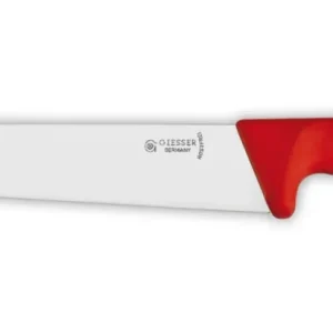 Cuchillo Giesser 4005 R 30 cm ROJO Carnicero. TEOFILO ROSETE, S.L. SOCIEDAD