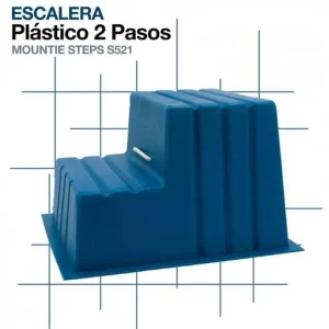 Escalera Plástico 2 Pasos S521 STUBBS Tienda Hipica D'hispania