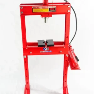 PRENSA HIDRAULICA DE PIE 20 TONELADAS CON PISTON MANOMETRO BOMBA MANUAL TOTAL TOOLS