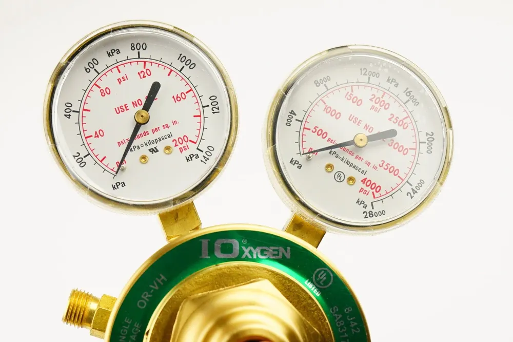REGULADOR DE OXIGENO CON MANOMETROS TOTAL WELDING