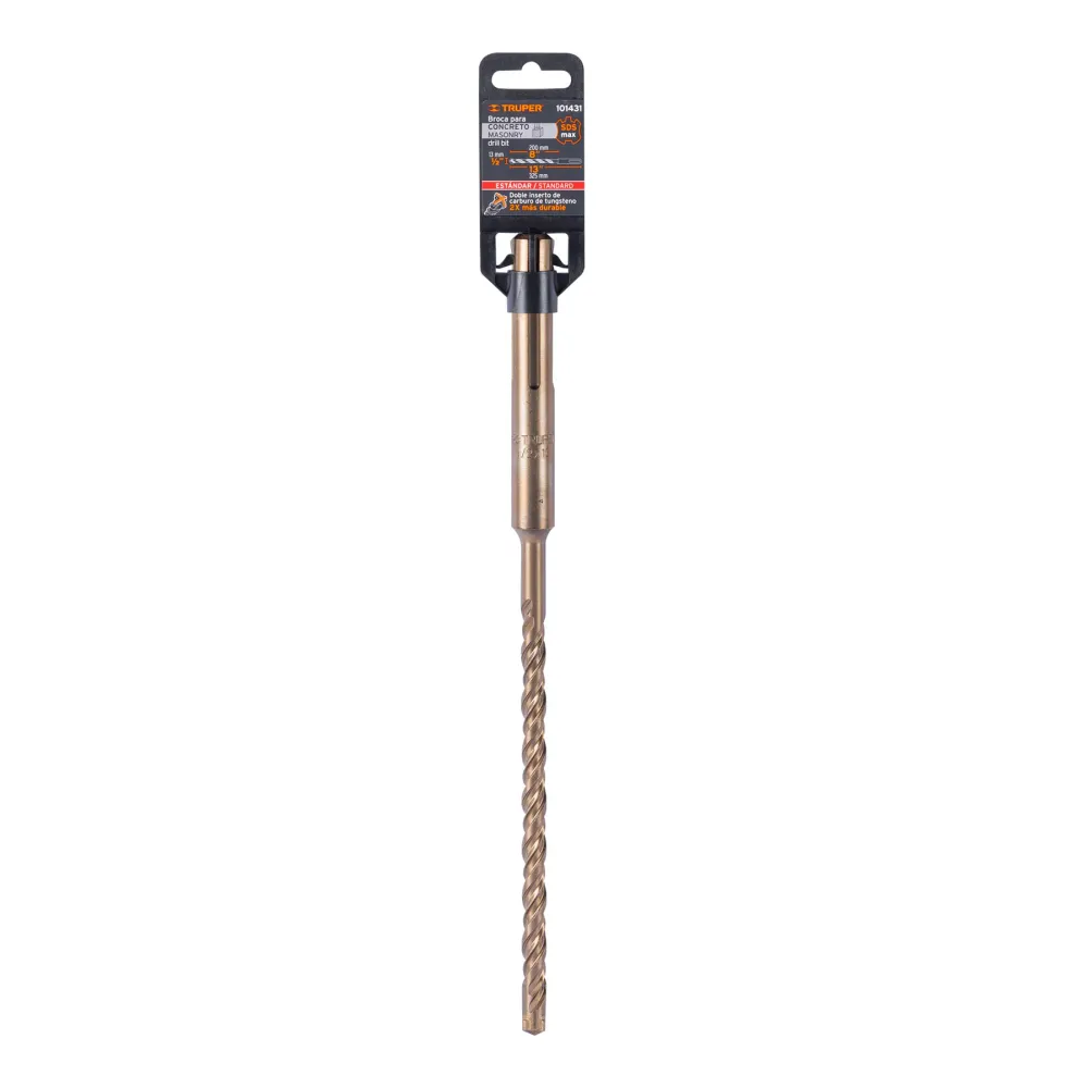 Broca SDS Max de 1/2 x 13", Truper