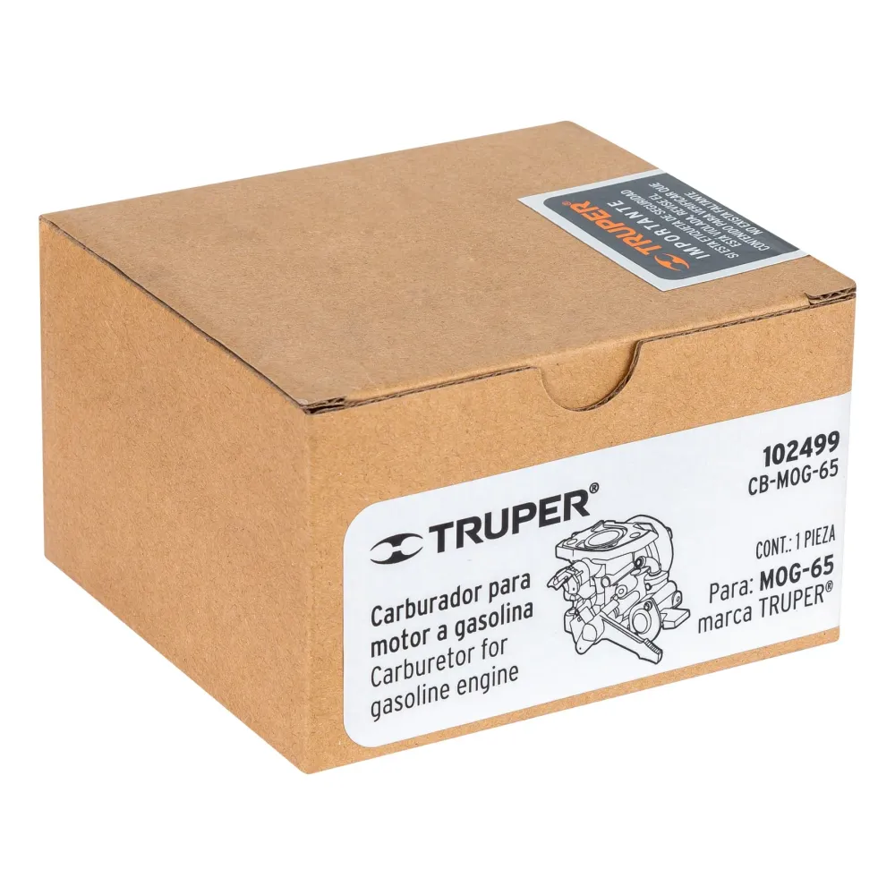 Carburador para motor gasolina MOG-65, Truper