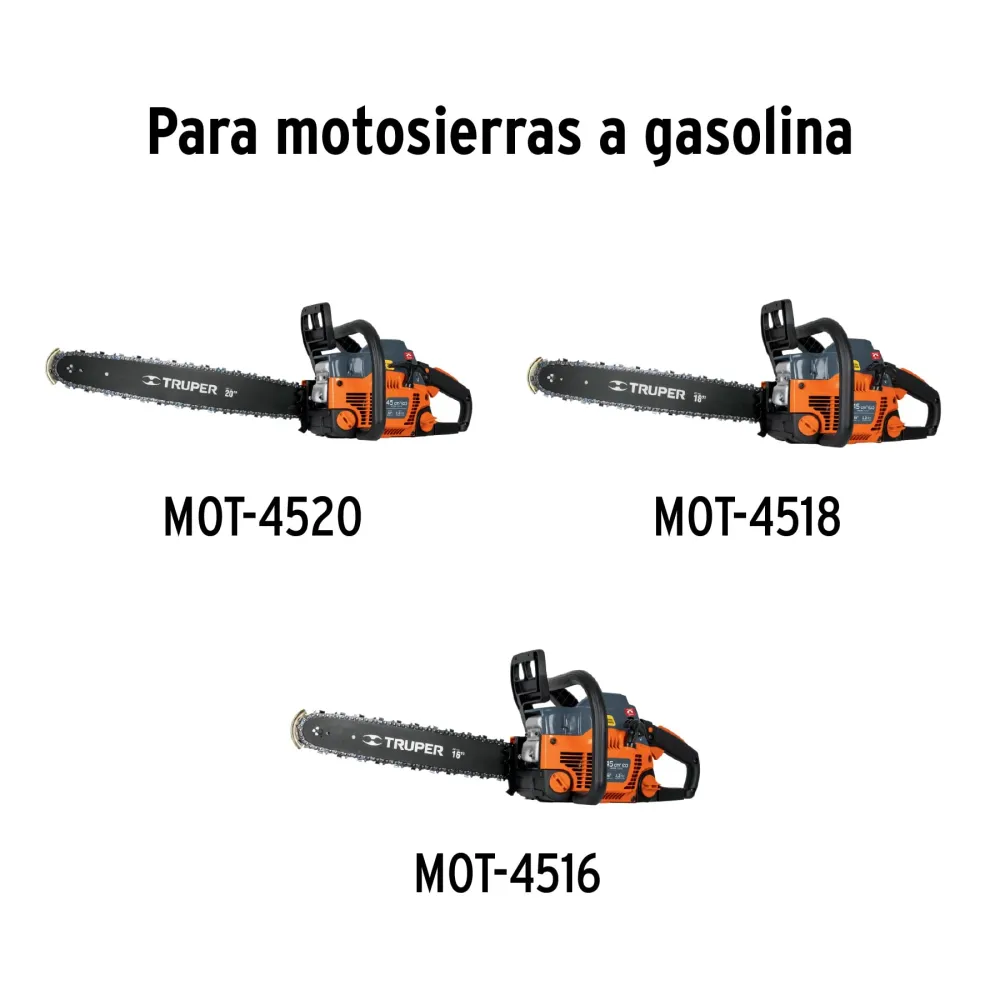 Carburador para motosierras gasolina MOT-4520/4518/4516 Truper
