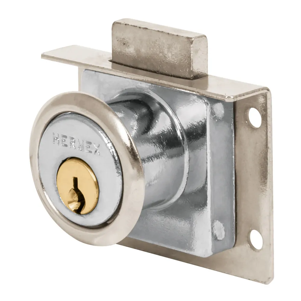 Cerradura Para Mueble Acción Vertical Cromo Hermex CM-24C Truper