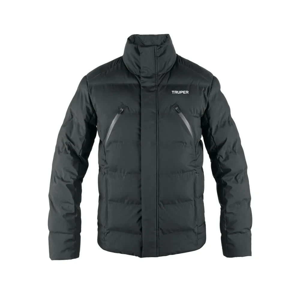Chamarra acolchada térmica para hombre, negro, M, Truper