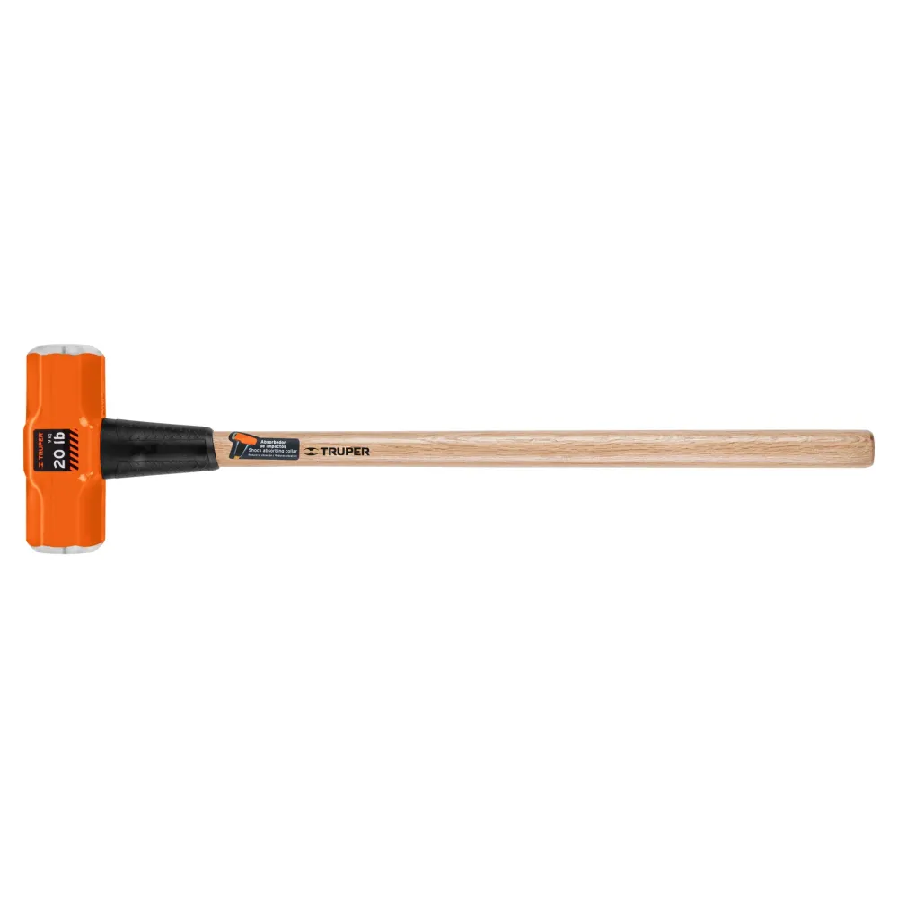 Combo Octagonal 20 Lb Mango De Madera 36" Truper MD-20M