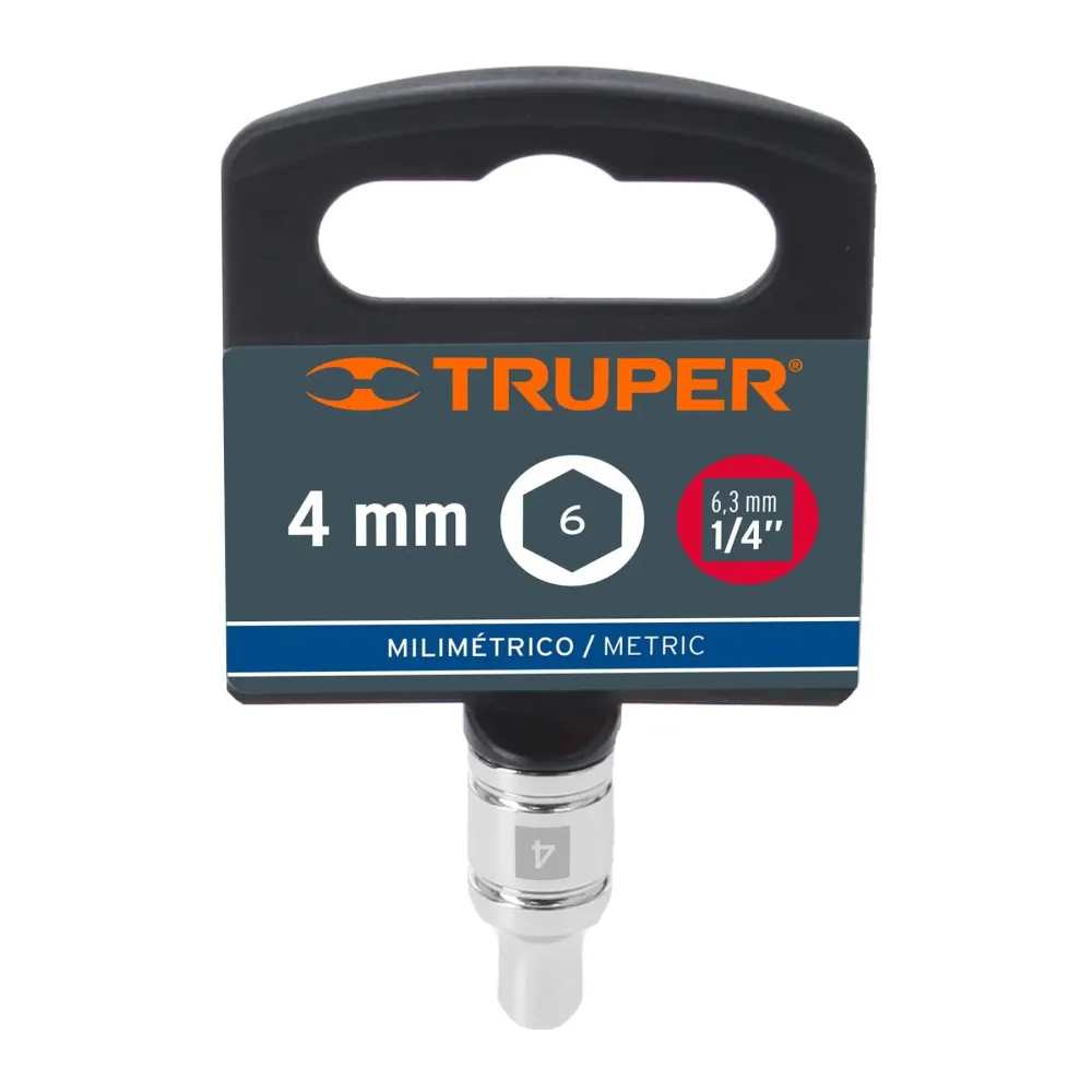 Dados De 6 Puntas, Milimétricos, Truper