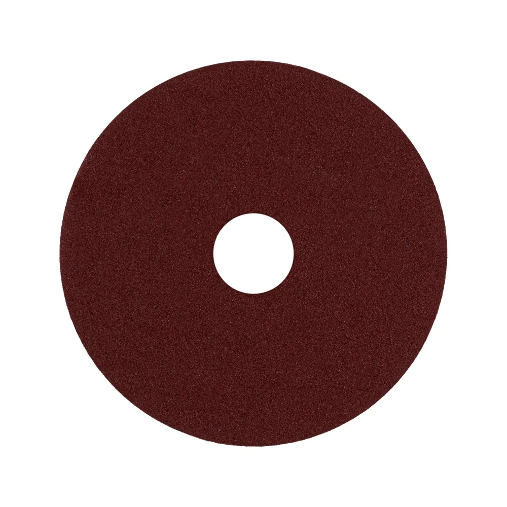 Disco lija 4-1/2" con Respaldo de Fibra, Grano 120 truper