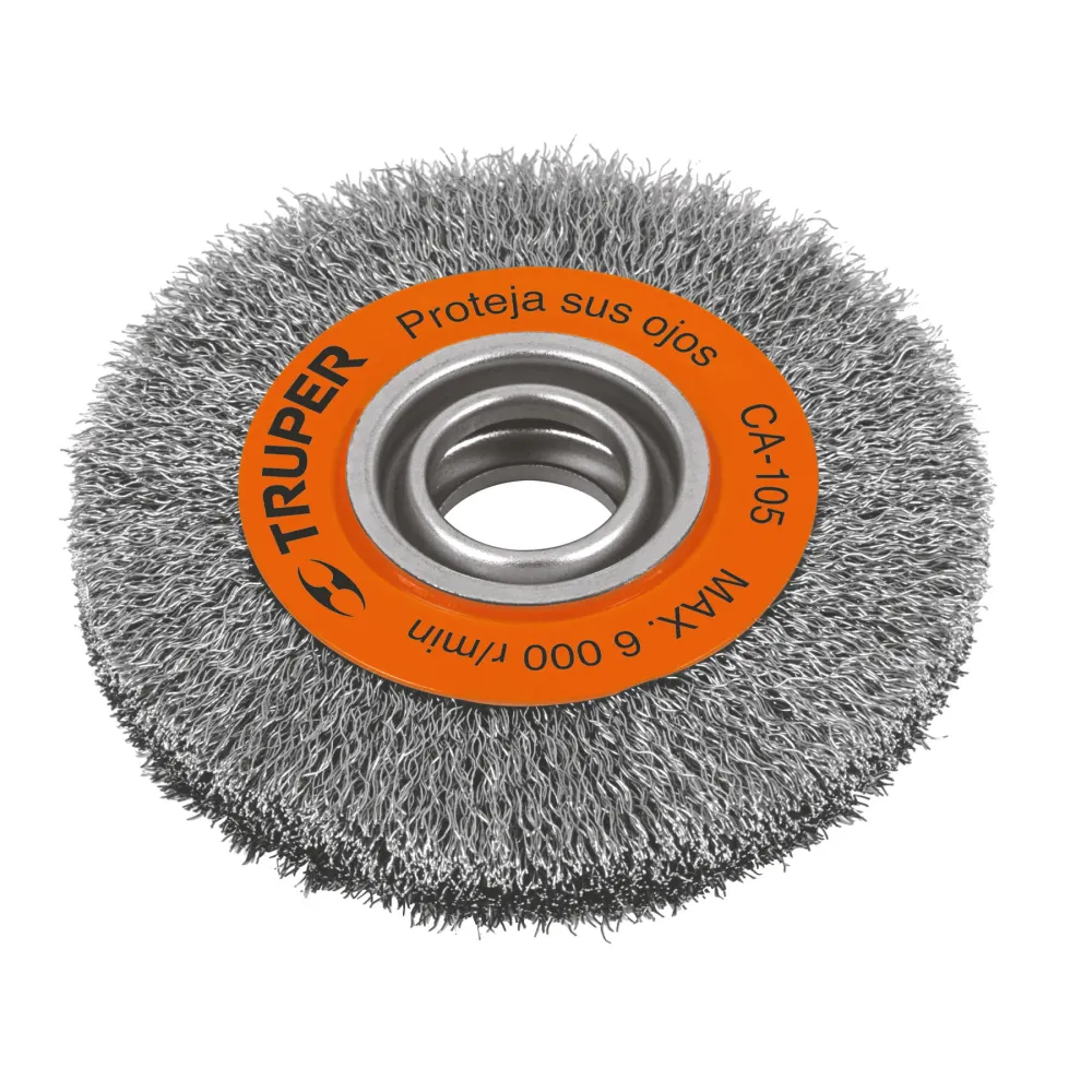 Escobilla Circular Para Esmeril Fina 13/16" Truper Ca-105
