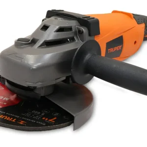 Esmeriladora Angular de 7", Profesional 2100w Truper.