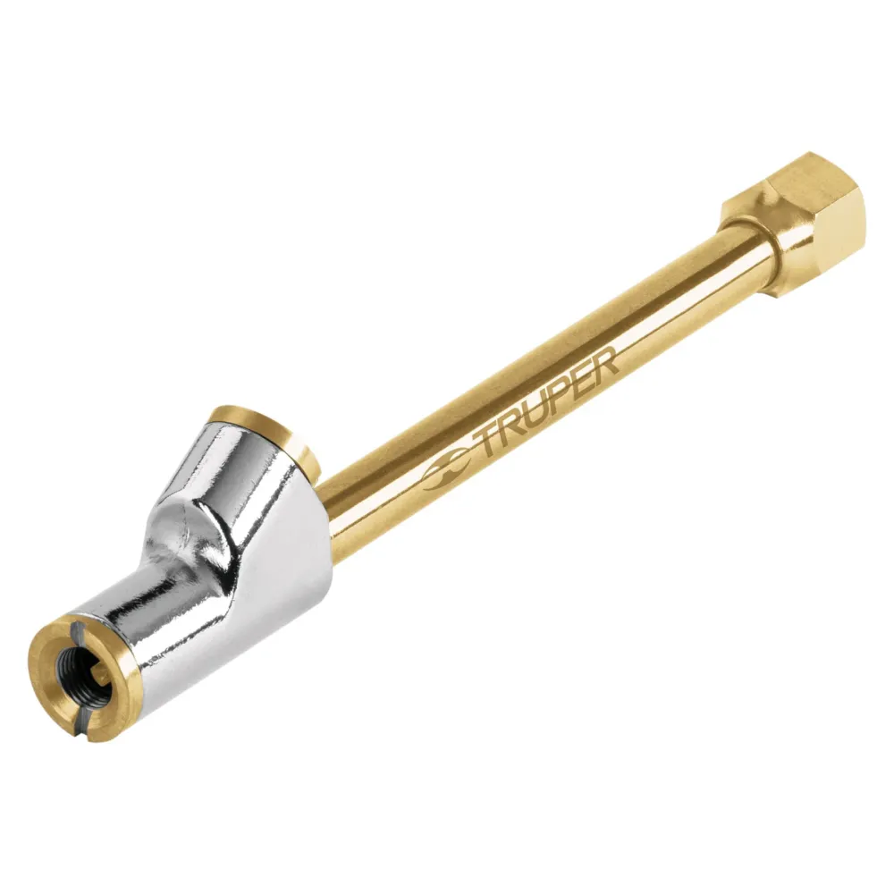 Inflador De Cabeza Doble De 1/4" NPT Truper VAL-INF-1/4