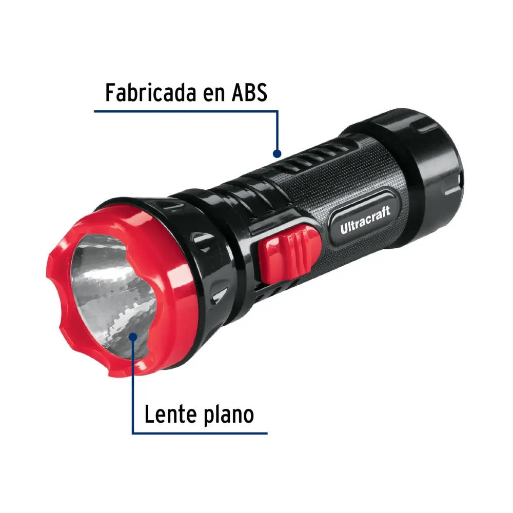 Linterna recargable de led 40 lumenes ultra truper LILE-21U