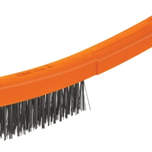 Truper CEA-18 Cepillo de alambre, cerdas acero al carbono, 51 pinceles