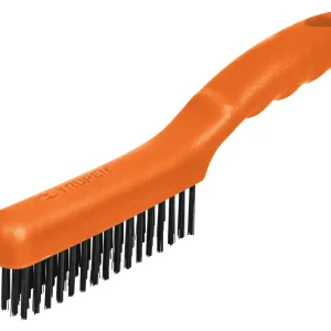 Truper CEA-54 Cepillo de alambre, cerdas acero al carbono, 64 pinceles