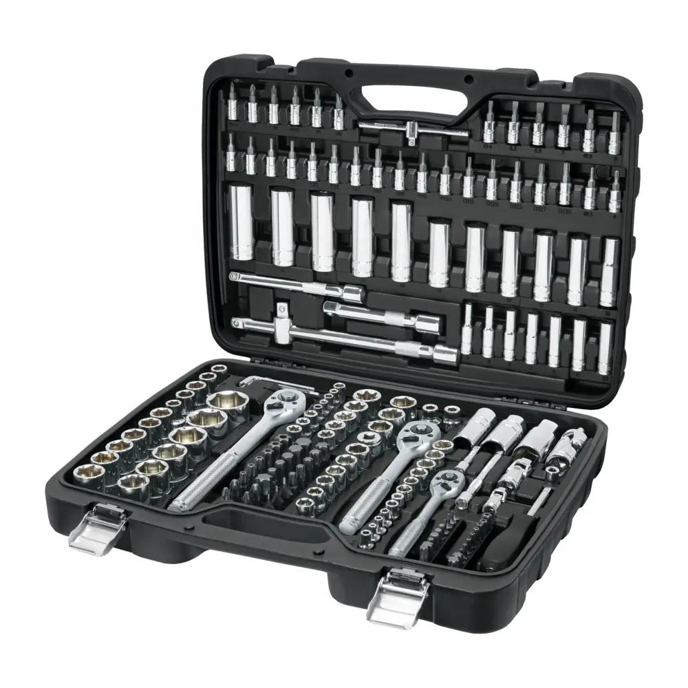 Truper JD-172P Juego de 172 herramientas 1/4", 3/8" y 1/2" std p/mecánico