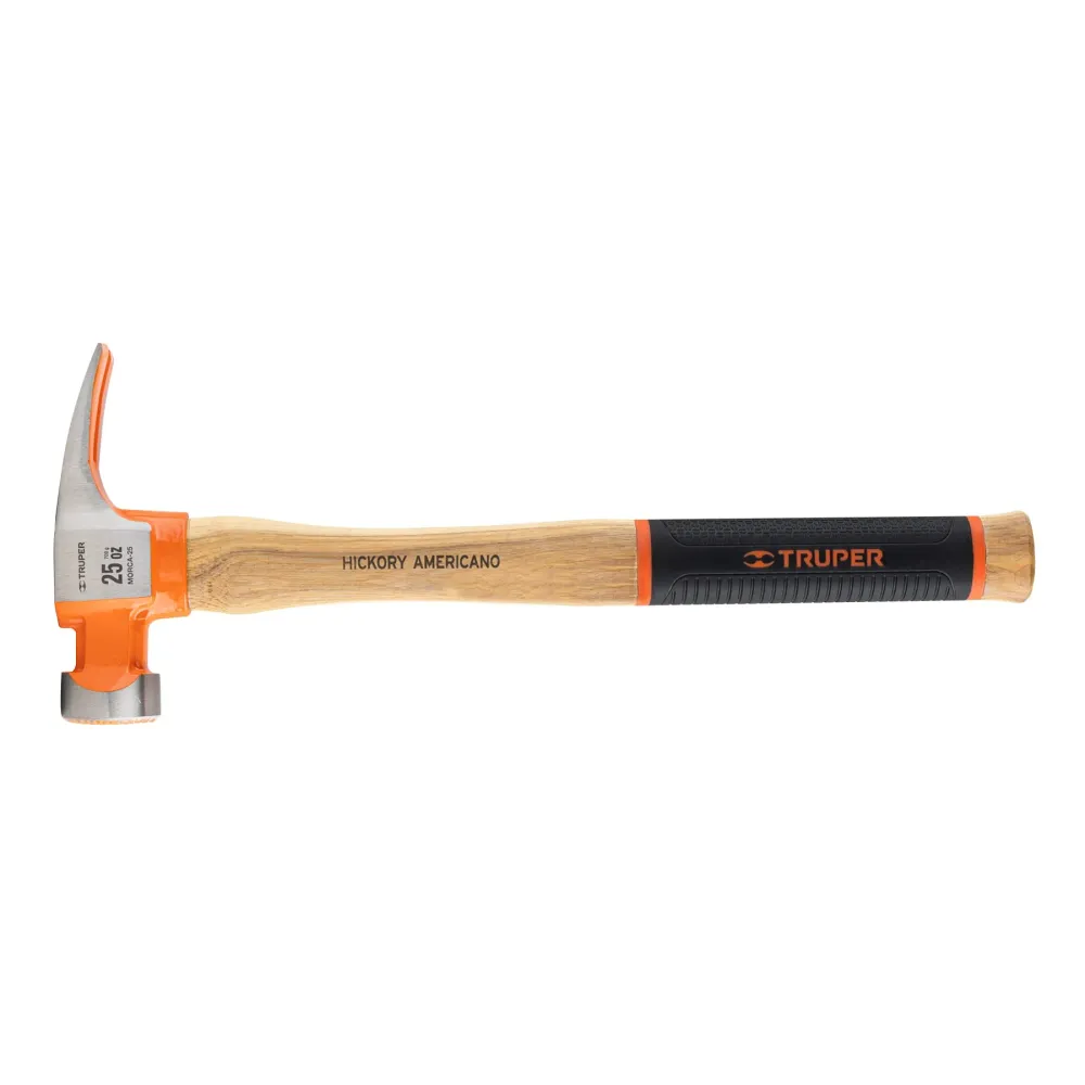 Truper MORCA-25 Martillo 25 oz uñ recta tipo California Ripper, Truper Grip