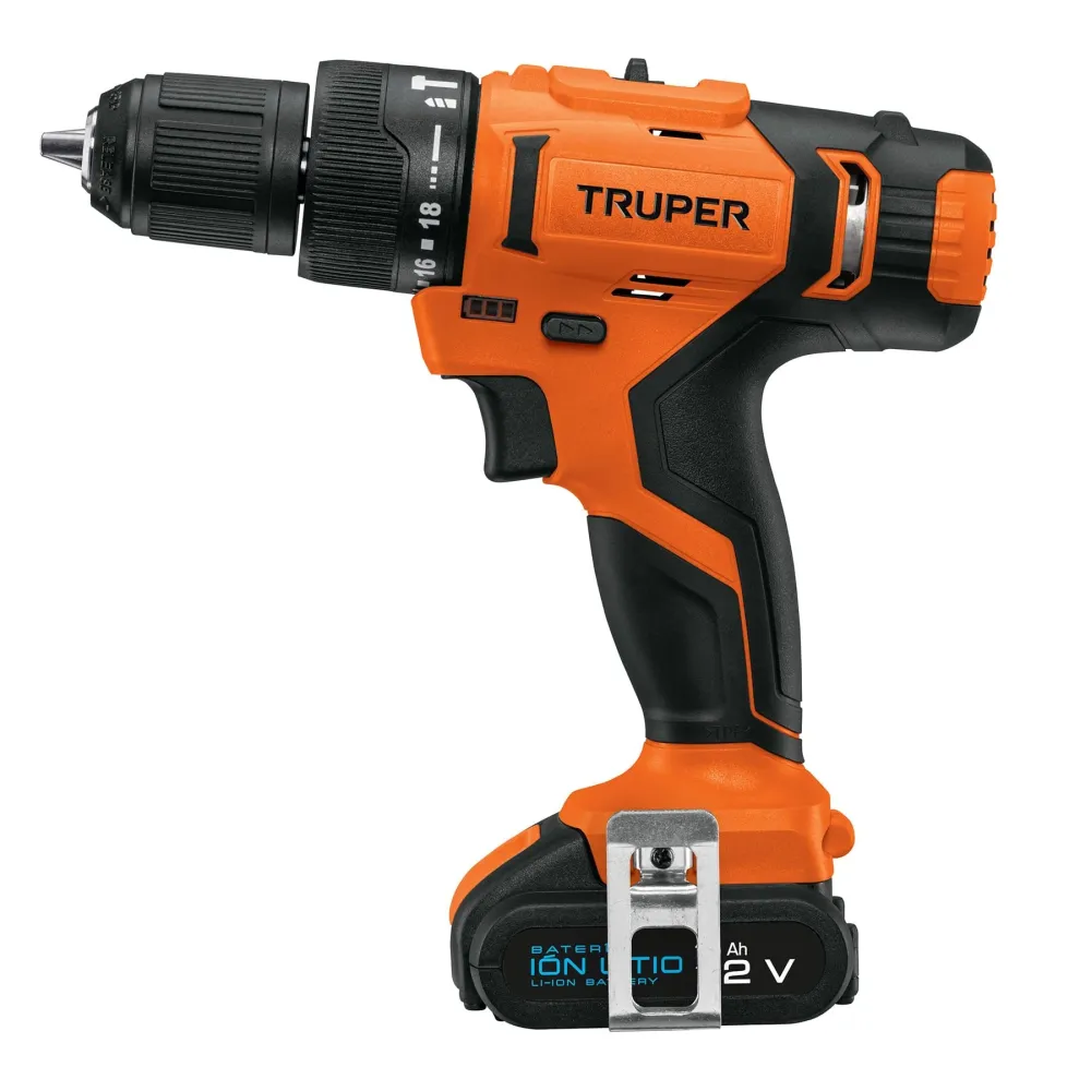 Truper ROTI-12A Rotomartillo inalámbrico, baterí ion Litio, 12 V