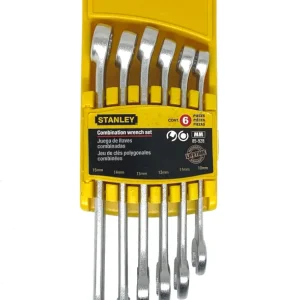 6PCS COMBINATION WRENCH SET / METRIC - STANLEY (9785928) Tu Herramienta Online