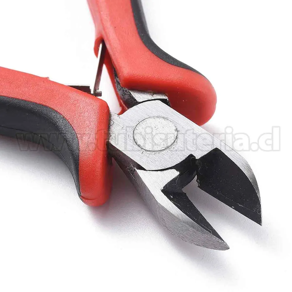 Alicates de la joyerí de acero al carbono, pinza de corte lateral, Pulido. TuBisuteria®