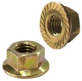 TUERCA HEXAGONAL FLANGE 10 P 1.25 CLASE 8 DIN 6923 Tuercas y Pernos