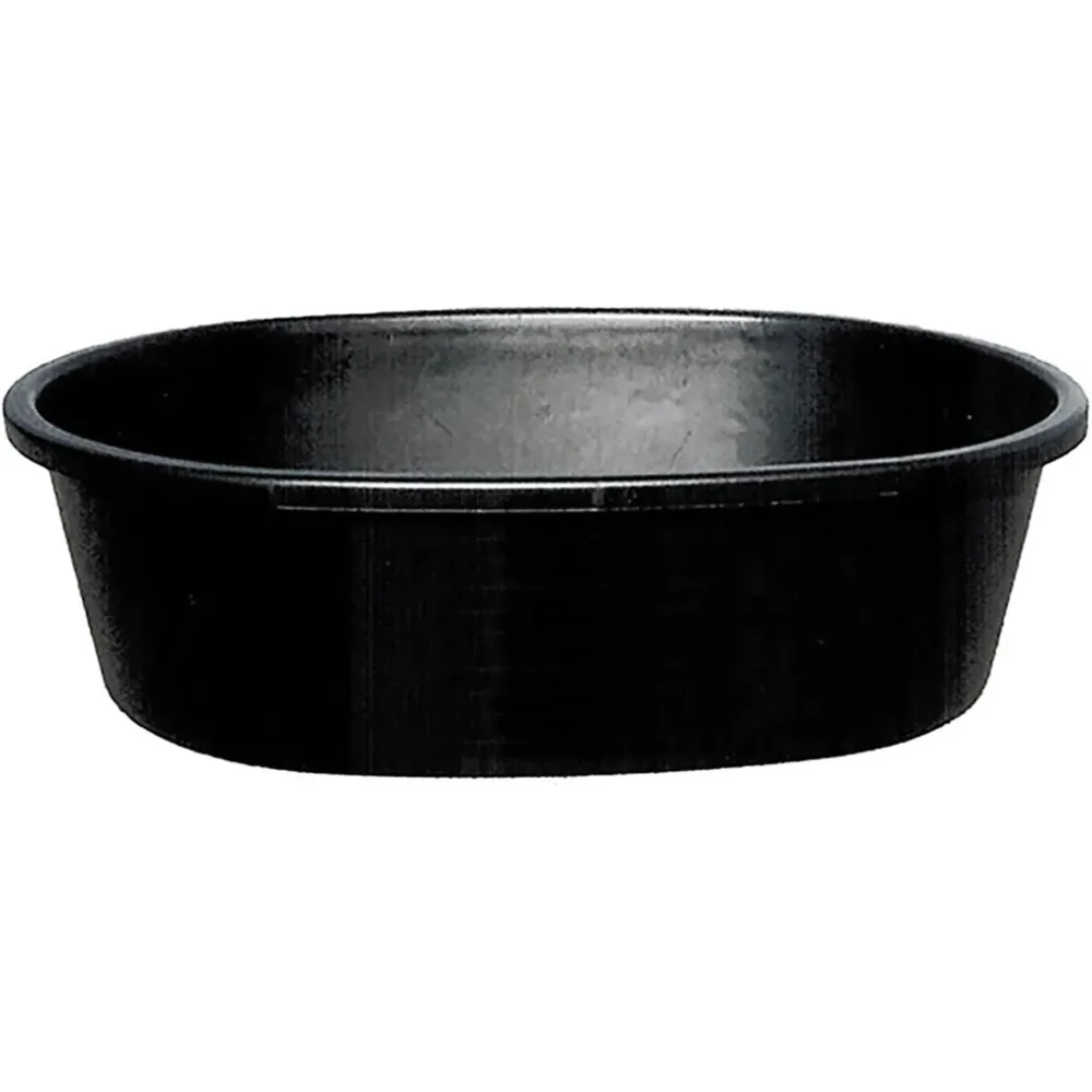 Tuff Stuff KMT18 18 Gallon Oval Stock Tank 28 L x 20 W x 11 H Heavy Duty Plastic Utility Tub Livestock, Pet Washing, Garde...