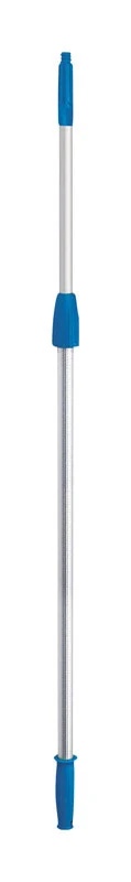 Poste extensible telescópico Unger Connect & Clean de aluminio de 1,2 2,4 m (largo x ancho x profundidad) y 2,5 cm (an...
