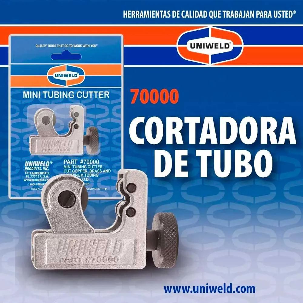 Cortatubo Pequeño Uniweld 70000