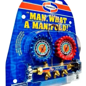 Juego De Manómetros Uniweld R410a/R22/R404 Qs4l3h-5