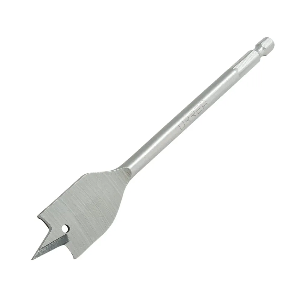 Broca para madera tipo manita, planas, zanco hexagonal. Urrea