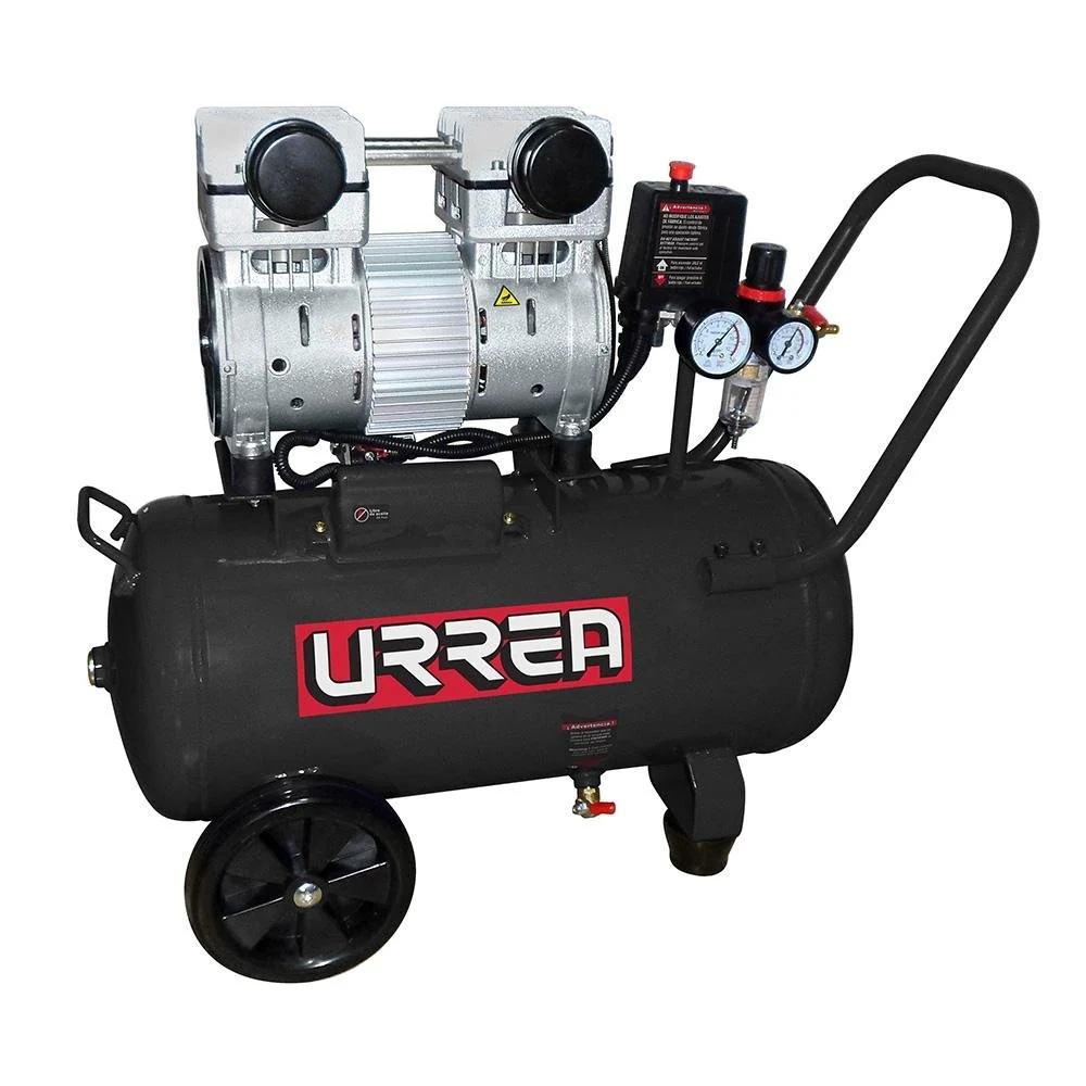 Compresor 1.5HP 24L Libre De Aceite Urrea.