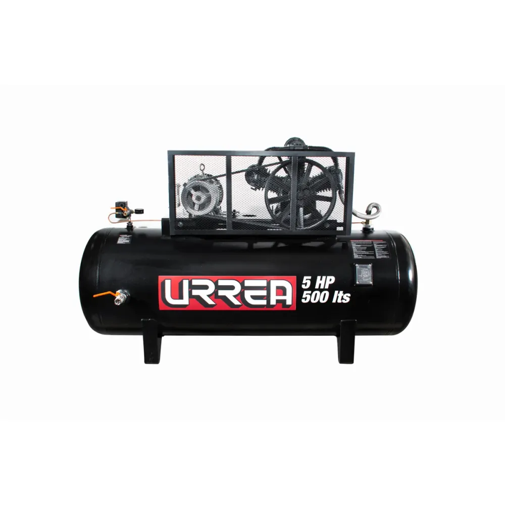Compresor de aire eléctrico de banda 500L, 5HP, 220V - 440V Urrea