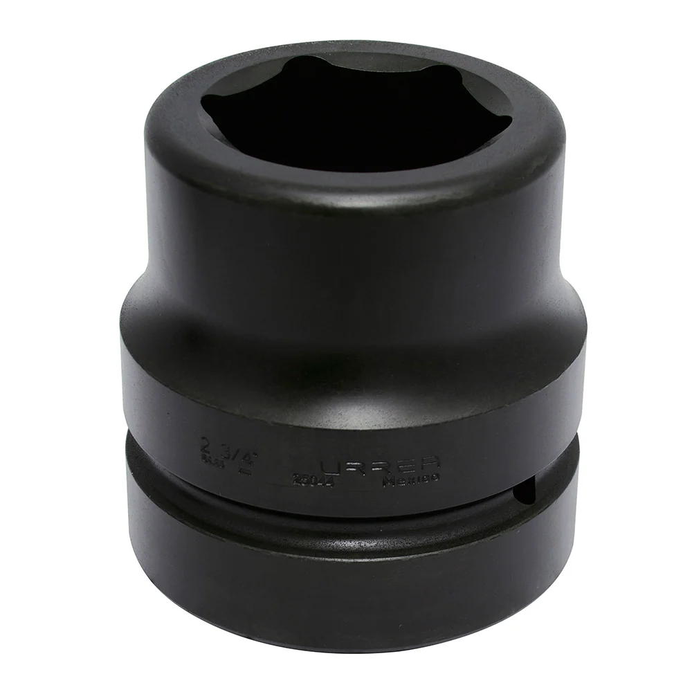 Dado de impacto cuadro de 2-1/2", 6 puntas, en pulgadas, 2-3/4" Urrea