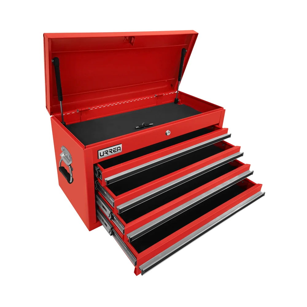 Gabinete superior 4 gavetas color rojo serie X 27" Urrea