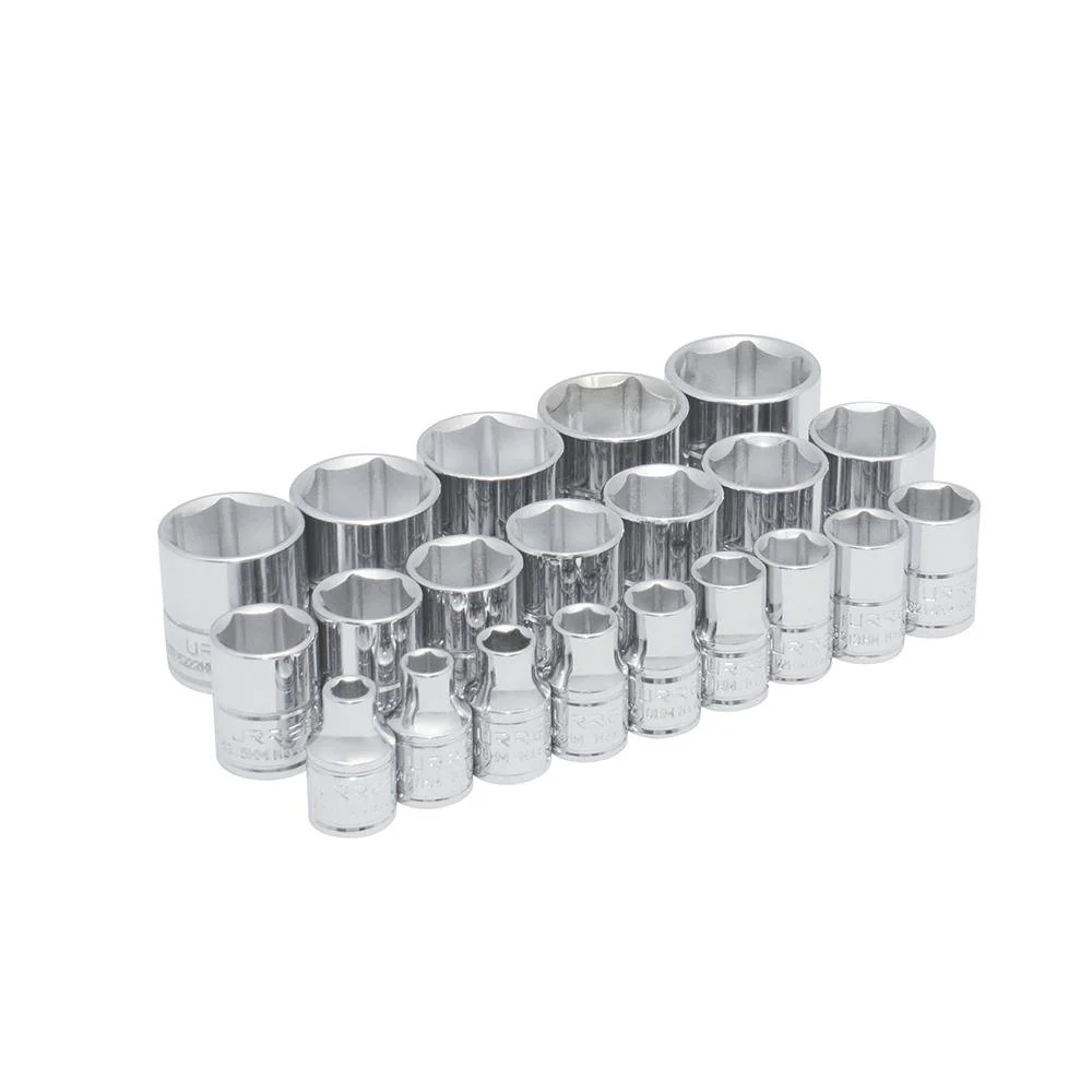 Juego De 21 Dados Métricos 3/8" 6 Puntas Urrea.