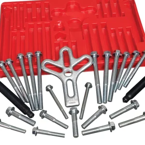 Juego de extractor automotriz de volante tipo C, 25 piezas Urrea