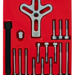 Juego de extractor automotriz de volante tipo "C", 17 piezas Urrea