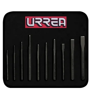 Juego de punzones y cinceles, 10 piezas Urrea