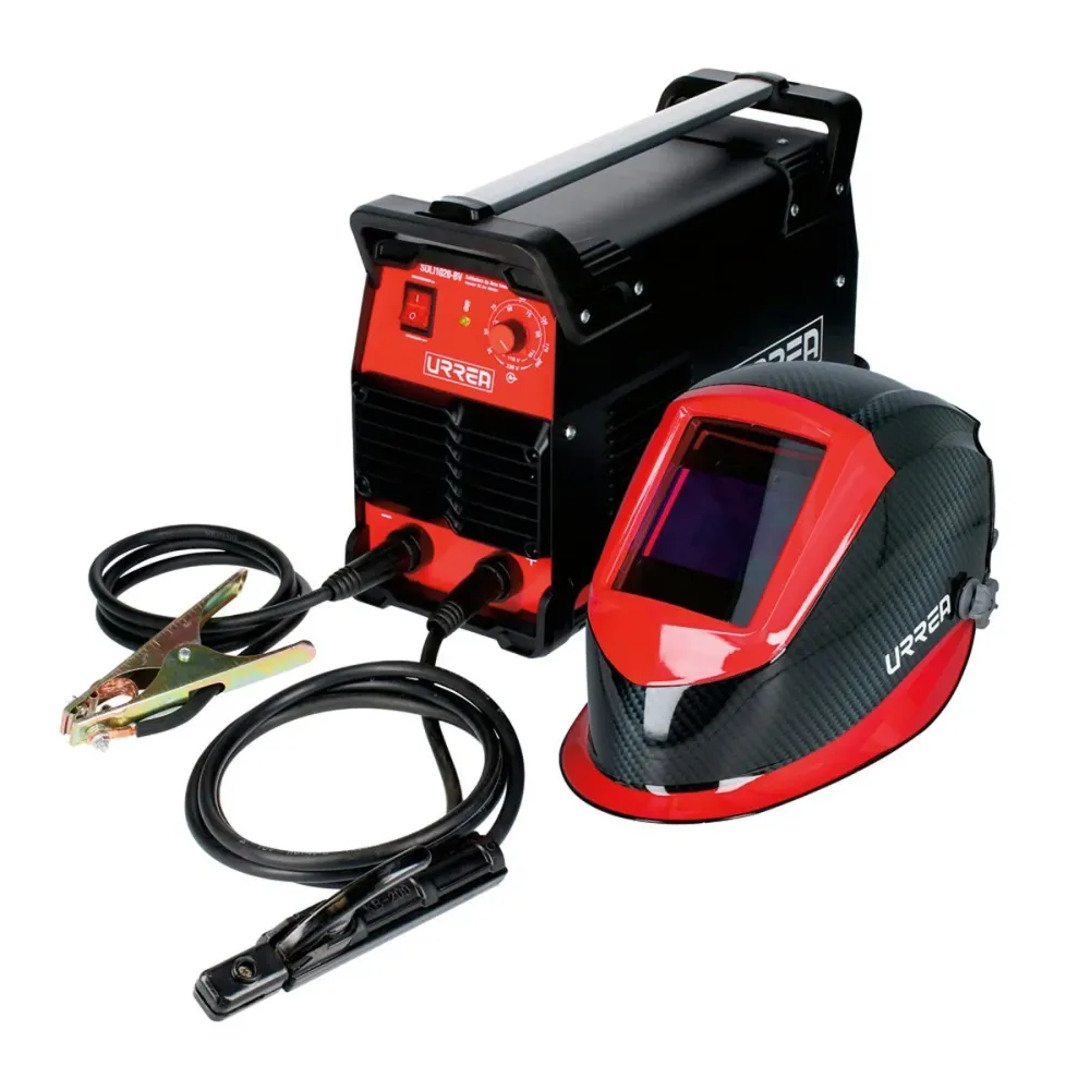 Juego De Soldadora Inverter Con Careta 2 Piezas Urrea.