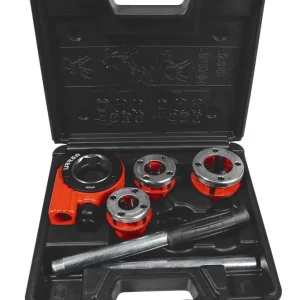 Juego de tarraja para tubo de 1/2" 1" NPT, 5 piezas Urrea